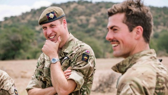 Prince William in Kenya