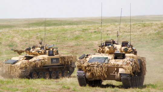Ex Prairie Storm 2 British Army Training Unit Suffield (BATUS) Credit Frank McCarthy