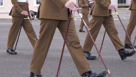 Pace Sticking at Sandhurst.