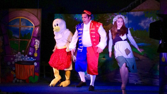 Jemima the Goose, Buttons and Cinderella Dancing