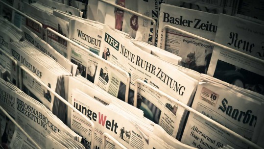 European Newspapers On Stand