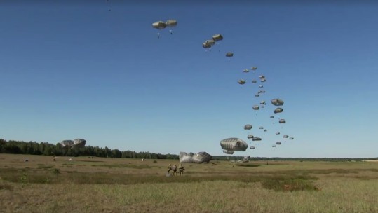 British Paras Make Longest Ever Flight To Jump In Awesome Video