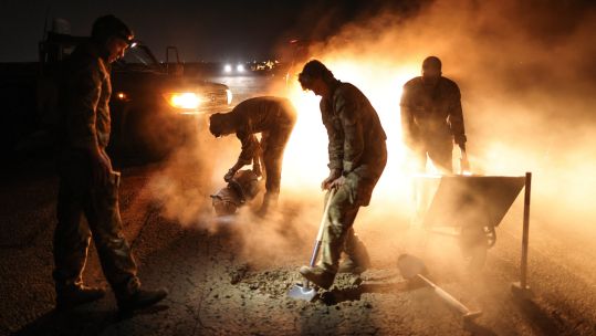 Parachute Engineer Regiment conducted urgent airfield damage repairs at the Wadi Seidna Air Base in Sudan 28042023 CREDIT MOD Crown Copy.jpg