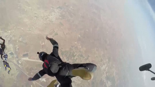 Parachuting instructors