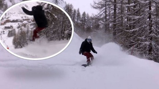Paralympic amputee snowboarder Owen Pick