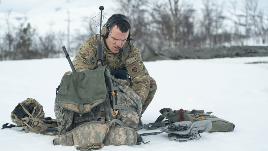 Paratroopers from 82nd ABN DIV conduct integrated Joint Forcible Entry training during DEFENDER 25 CREDIT DVIDS