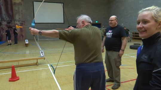Partially Sighted Veterans 191118 CREDIT BFBS