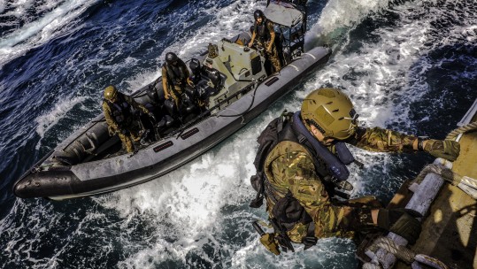 Peregrine Trophy 2018 - Dan Rosenbaum is Royal Navy photographer of the year CREDIT Royal Navy