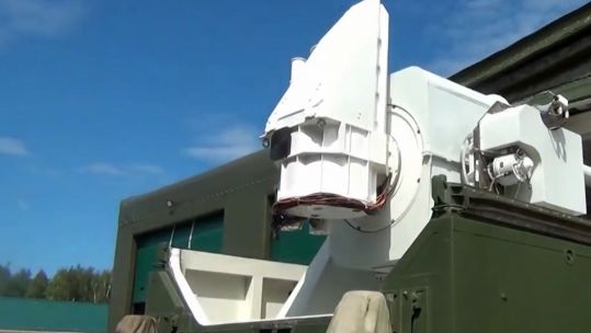 Peresvet laser weapon Russia DATE UKNOWN CREDIT Russian Ministry of Defence
