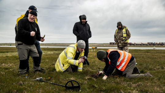 Personnel and veterans in action on Operation Nightingale