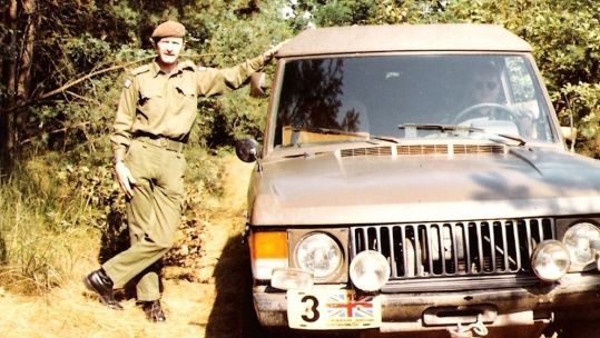 Peter Williams in East Germany in 1981 as part of BRIXMIS CREDIT Peter Williams BRIXMIS Association.jpg