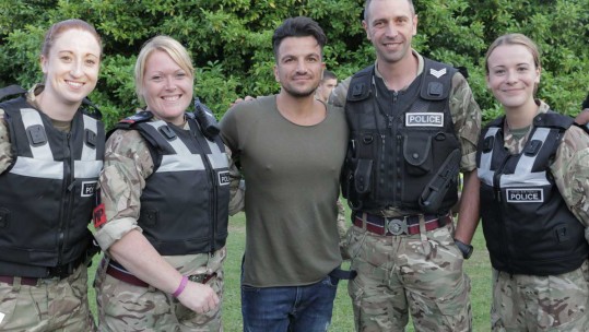 Peter Andre At RAF Marham Family Day 2016 