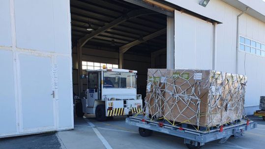 Pharmaceutical supplies sent from NATO Allies and partners to Afghan forces and police during November and December 111220 CREDIT NATO