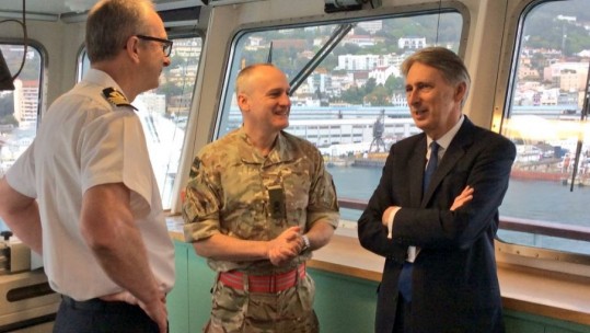 Philip Hammond Gibraltar Visit
