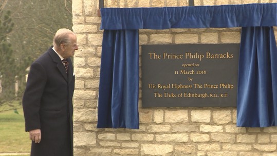 Prince Phillip Barracks Officially Opened 