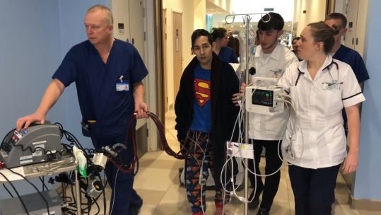 Phill Hardwell pre surgery at Royal Papworth Hospital 130220 CREDIT ROYAL PAPWORTH .jpg 