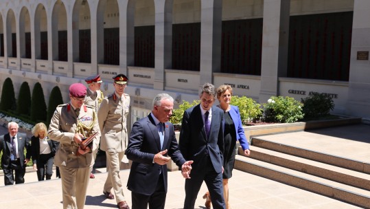 Gavin Williamson Visits Australia 