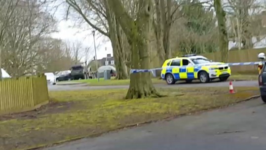 Larkhill car removal scene