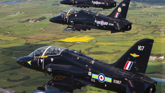 Hawk Jet Makes Emergency Landing During Exercise