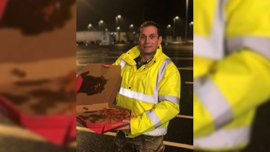 Pizza Op Rescript Live Events BFBS Capt Toby Bonnell Credit Live Events BFBS