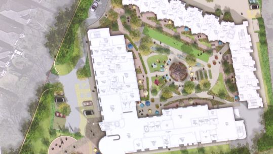 Plan for Broughton House re-development 100919 CREDIT BFBS.jpg 