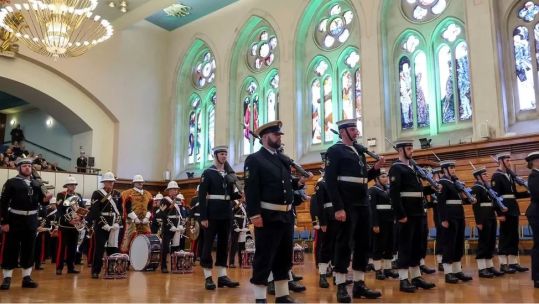 Plymouth Naval Parade in Guildhall 