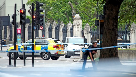 Police in Westminster 140818