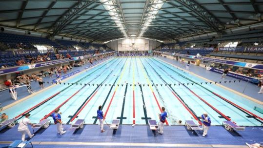 Ponds Forge in Sheffield during Invictus Games UK trials