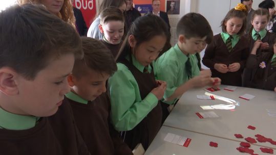 Poppies are touring Scotland to bring their story of symbolism to people around the country.