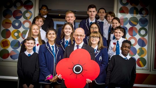 John Swinney MSP visits Bud