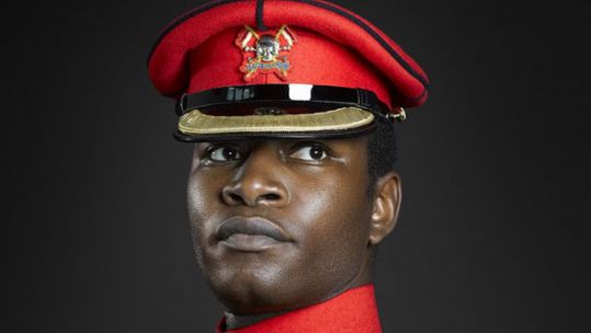 Portrait of Britain Captain Anani-Isaac