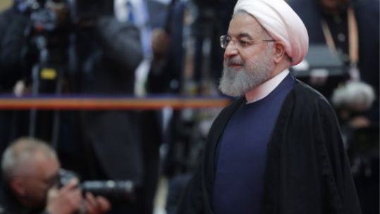 President of Iran Hassan Rouhani in June (Picture: PA).