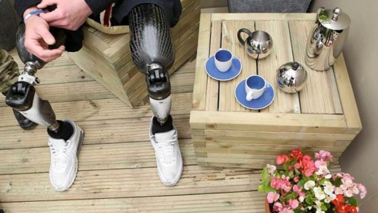 Should Injured UK Troops Receive Purple Heart Style Medals?