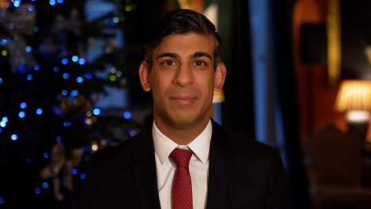 Prime Minister Rishi Sunak Xmas message to armed forces 21122023 CREDIT UK No10