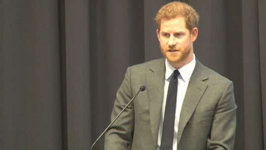 Prince Harry mental health speech