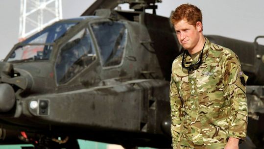 Prince Harry Apache helicopter flight line at Camp Bastion, Afghanistan 07092012 CREDIT Reuters Alamy EXP 06012023.jpg