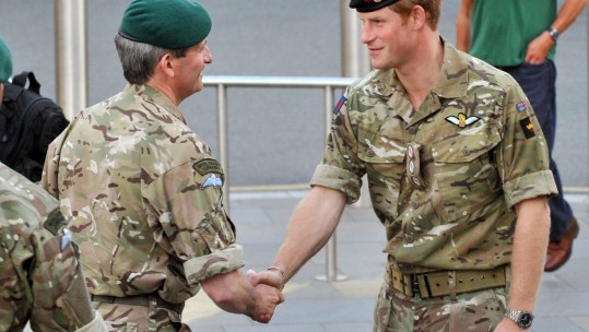 Prince Harry & Martin Smith