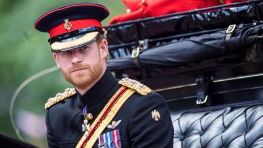 Prince Harry Trooping the Colour 2017 170617 CREDIT MOD