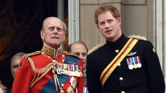 Prince Philip and Prince Harry in 2014 CREDIT PA/Anwar Hussein/EMPICS Entertainment 