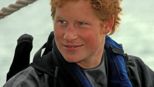 Prince Harry during Fleet Diving Squadron visit