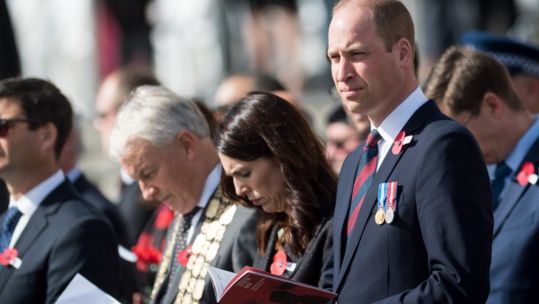 Prince William Anzac Day