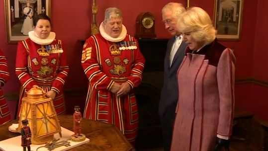 Prince of Wales and Duchess of Cornwall.