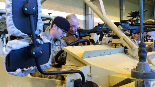Right Royal Welcome For Soldiers In Norfolk