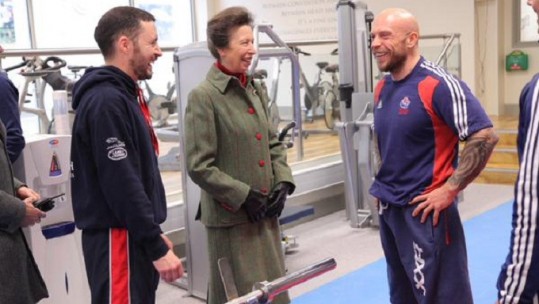 Princess Royal Visits Injured Veterans