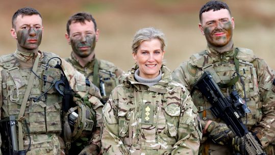 Princess Sophie on a visit to the Queen's Own Yeomanry in Cumbria 050325 CREDIT Royal Family instagram.jp