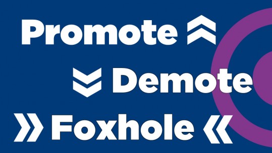 Promote Demote Foxhole Totally Connected Hal Stewart Forces Radio BFBS