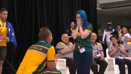 From Medals To Marriage: A Poolside Proposal In Sydney