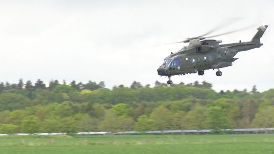 Puma helicopter