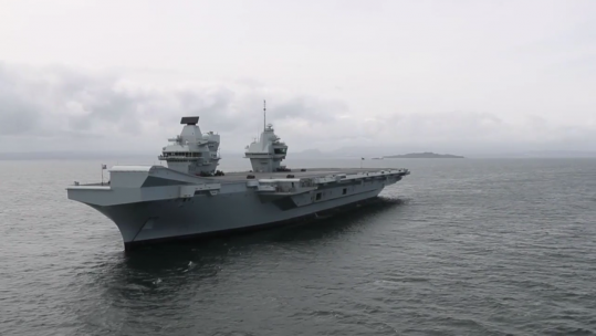 Russia Wages War Of Words With Britain Over New Carrier