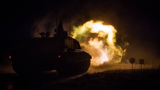 Tank Crews Take To Ranges For Live Firing